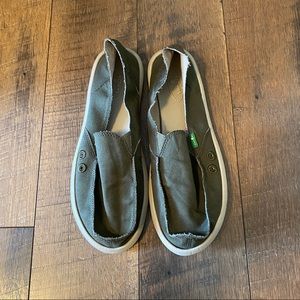 Olive Green Sanuks